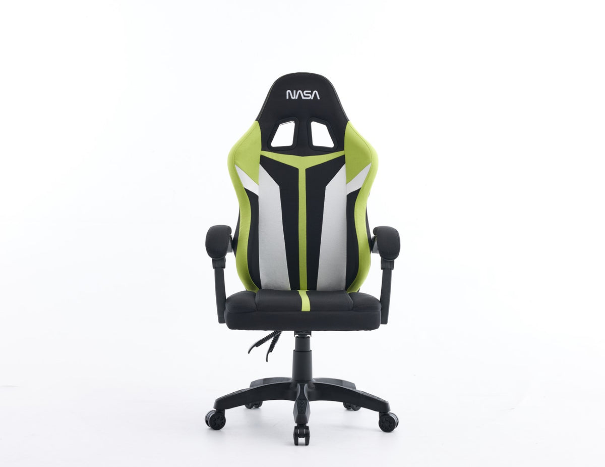 SILLA GAMING NASA SATURN PRO NEGRO VERDE