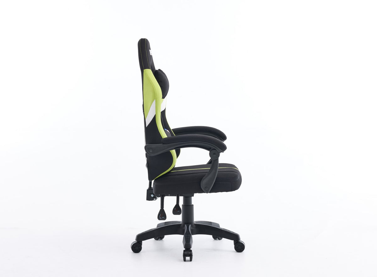 SILLA GAMING NASA SATURN PRO NEGRO VERDE