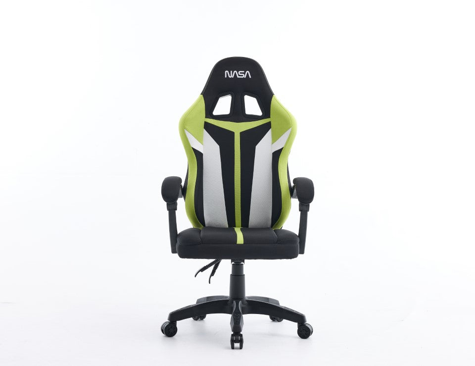 SILLA GAMING NASA SATURN PRO NEGRO VERDE