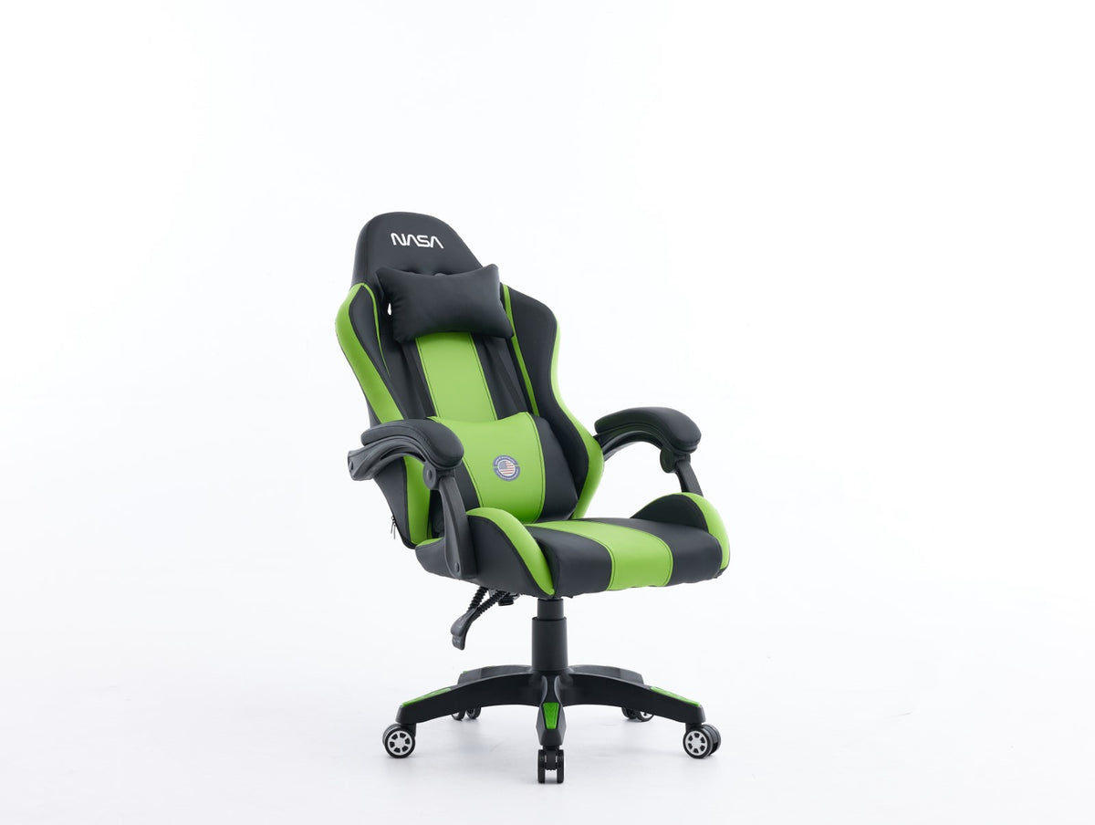 SILLA GAMING NASA SPIRIT NEGRO VERDE