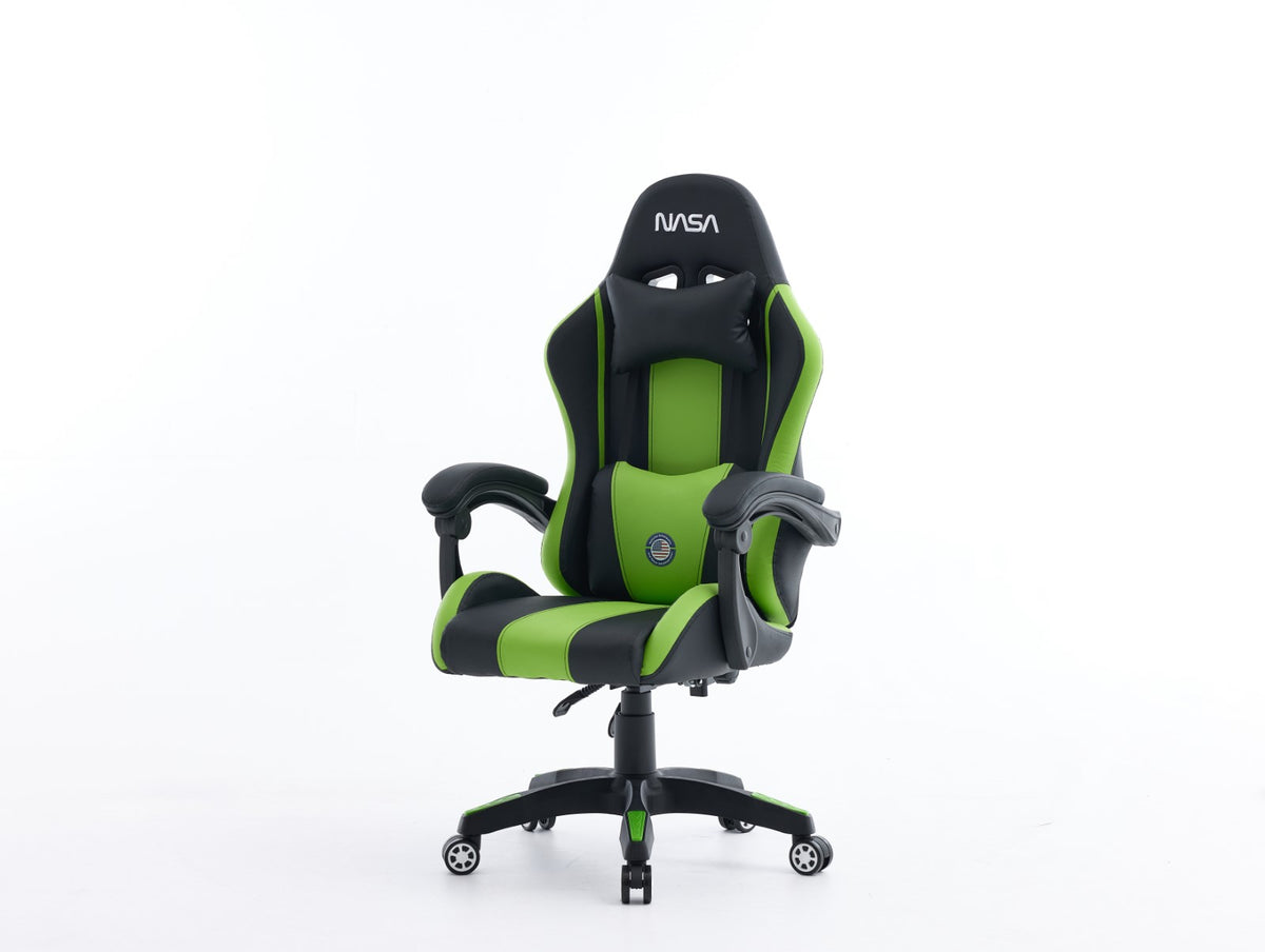 SILLA GAMING NASA SPIRIT NEGRO VERDE