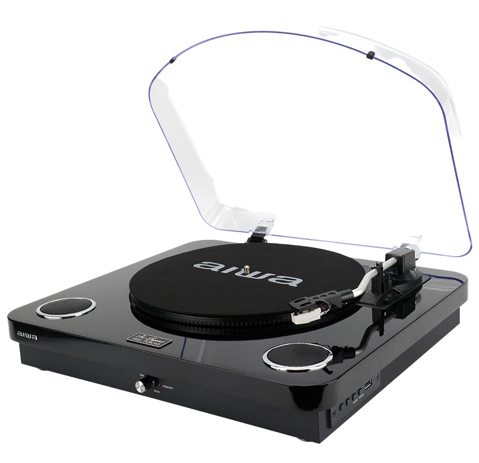 TOCADISCOS AIWA GBTUR200BK NEGRO BT FM ALTAVOCES
