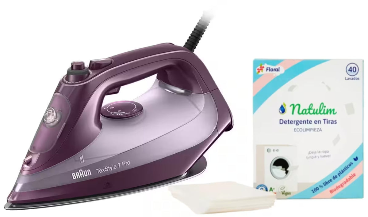 PLANCHA BRAUN SI7181VI 3100W GV230+REGALO DETERGEN