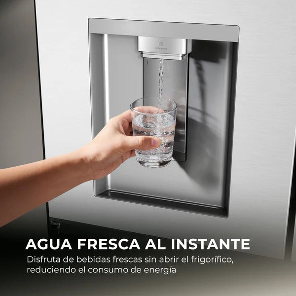FRI. HAIER HFR59F18CWMM 183x91 4P NF DISP INOX HOR