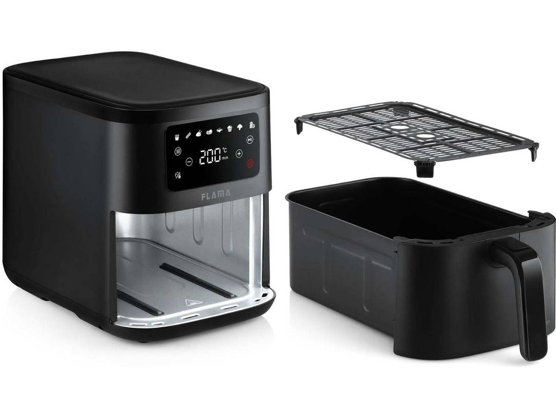 FREIDORA AIRE FLAMA 643FL 2000W 6L DIGITAL SLIM