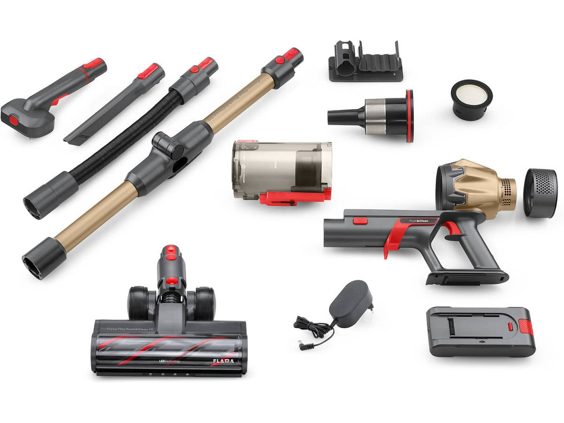 ASPI. ESCOBA FLAMA 1650FL PROFORCE FLEX PUSH&CLEAN
