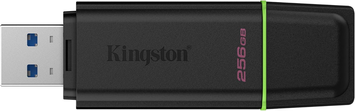 MEMORIA USB KINGSTON 256GB USB 3.2 EXODIA BLACK/GR
