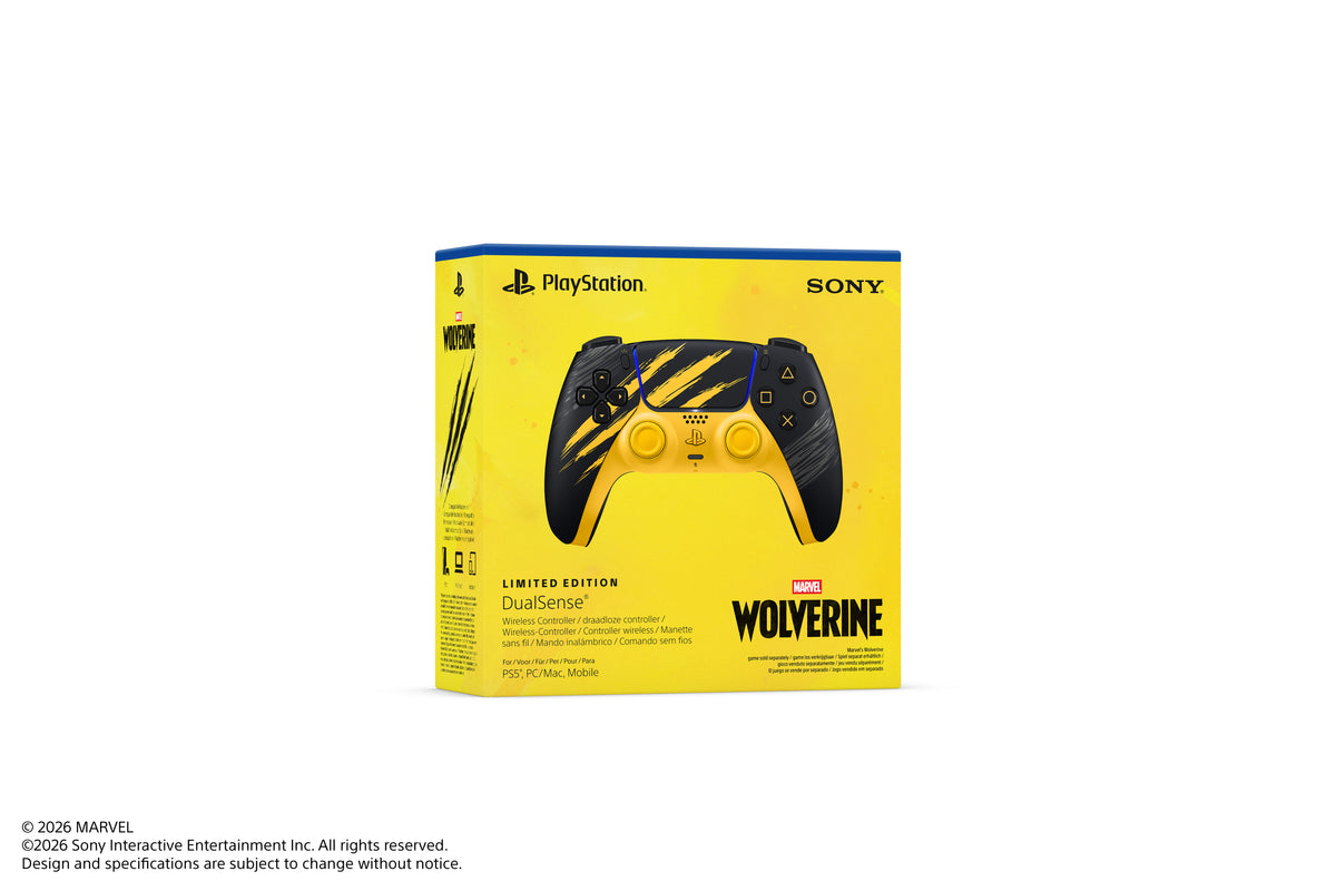 MANDO SONY PS5 DUALSENSE MARVELS WOLVERINE ED LIM