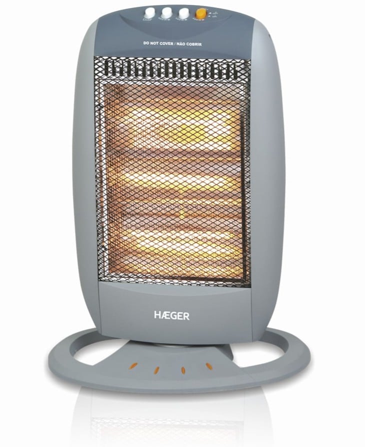 CALEFACT. HAEGER HALO HH-120.002A 1200W HALÓGENO