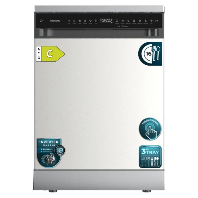 LVJ. CECOTEC BOLERO AGUAZERO 6550 12P 3ªB INOX