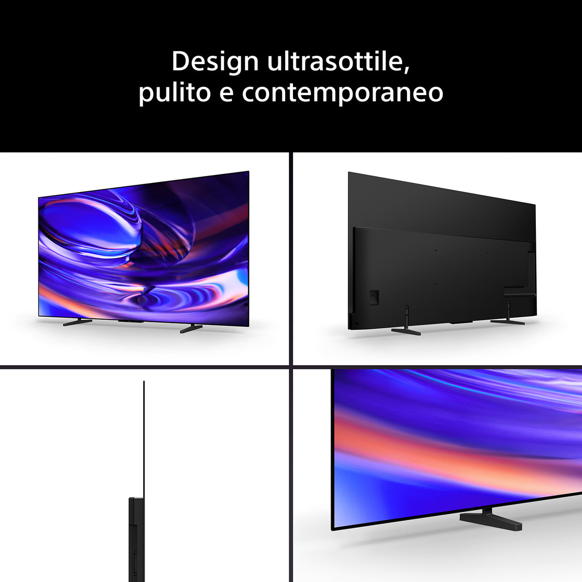 TV SONY 83" K83A65PB UHD OLED HDR XR GOOGLETV 120H