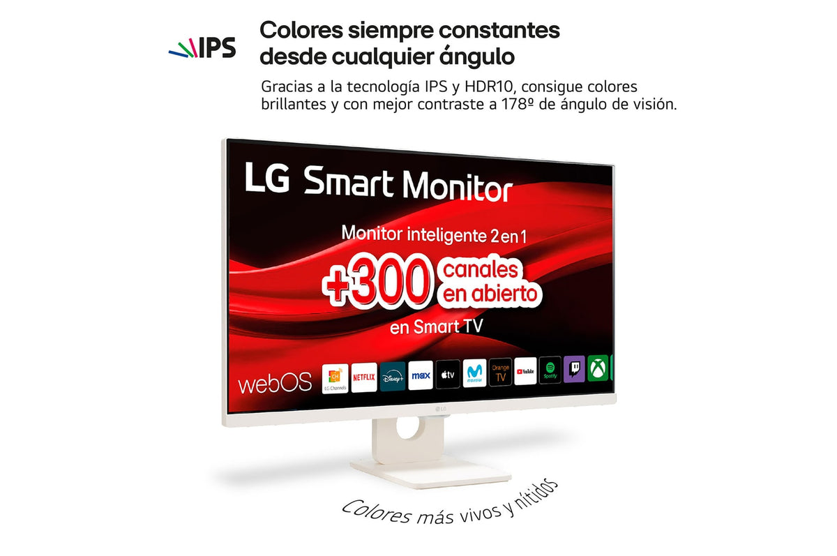 MONITOR LG 27" 27U511SA W FHD IPS SMART MONITOR