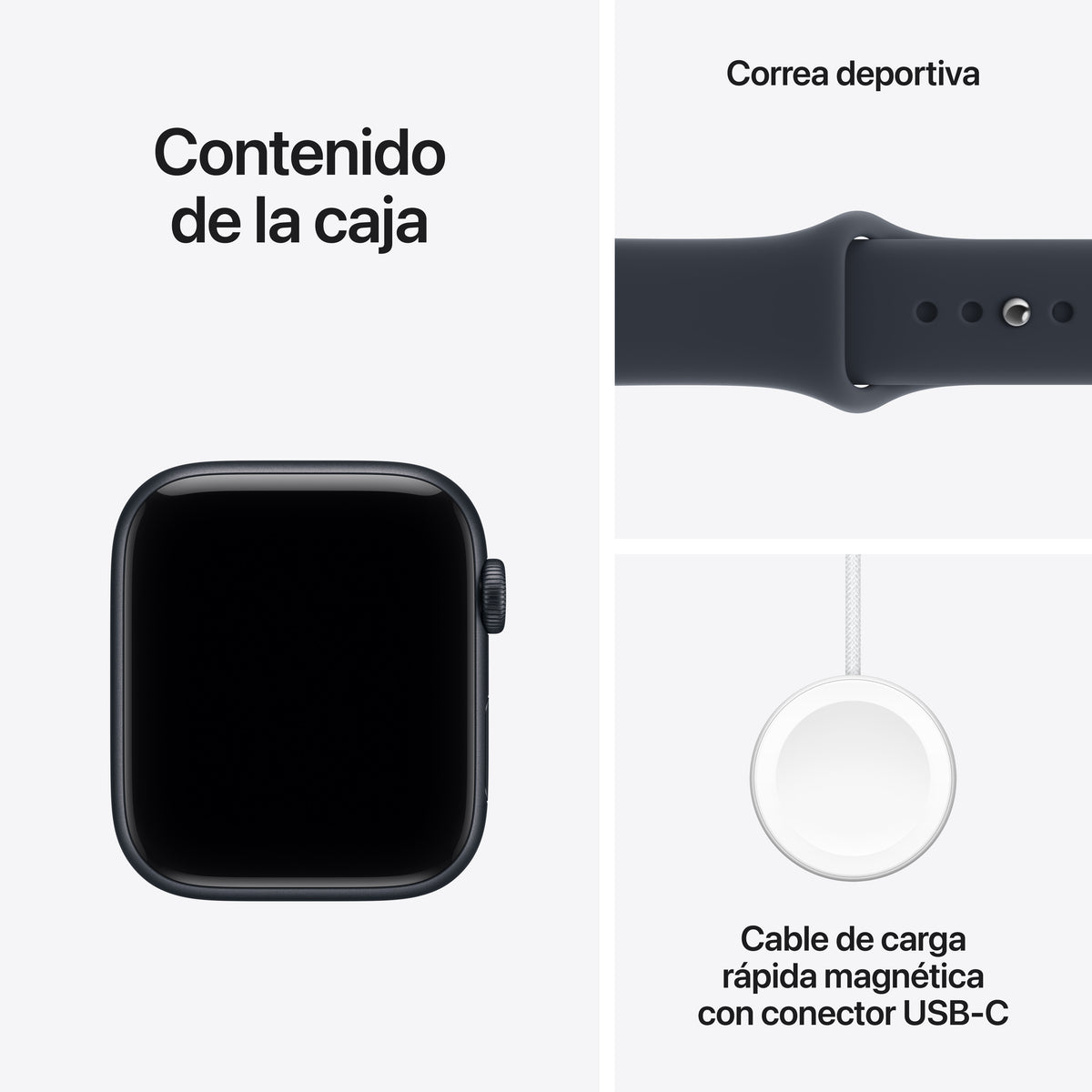 SMARTWATCH APPLE SE 3 GPS 44MM MIDNIGHT AL M/L