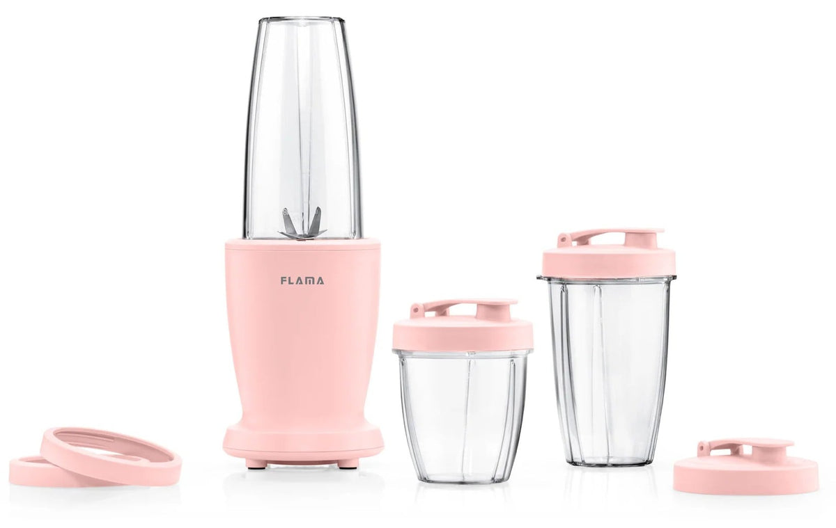 BATID. VASO FLAMA 2227FL 500W 540+480+300ML ROSA