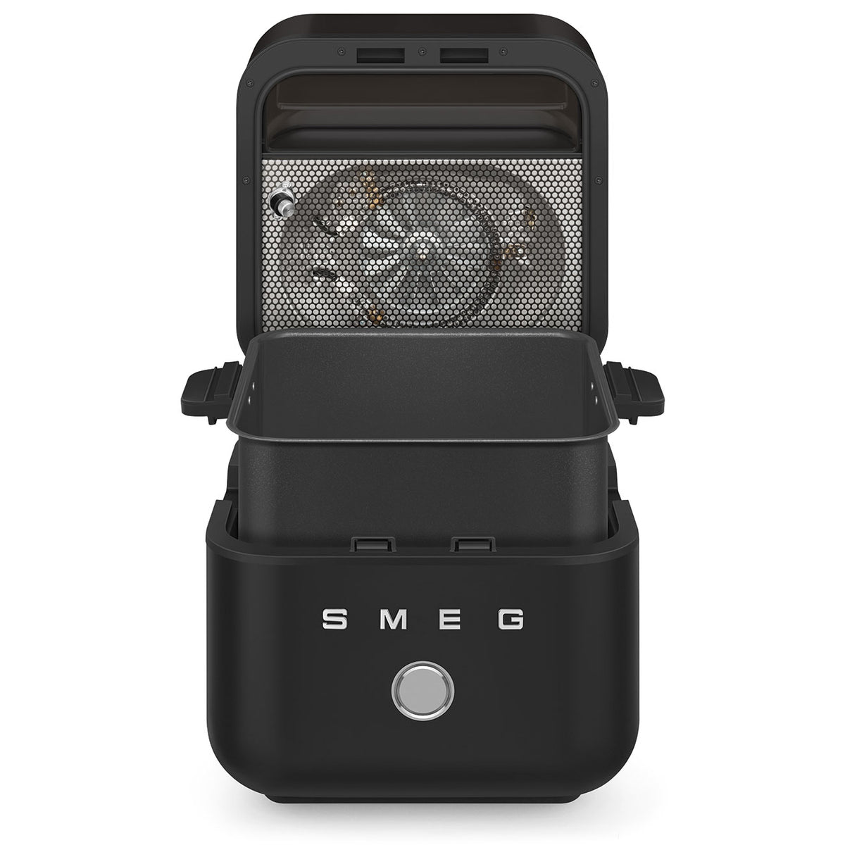 FREIDORA AIRE SMEG AFC01BLMEU 1450W 7L 10PR NEGRO