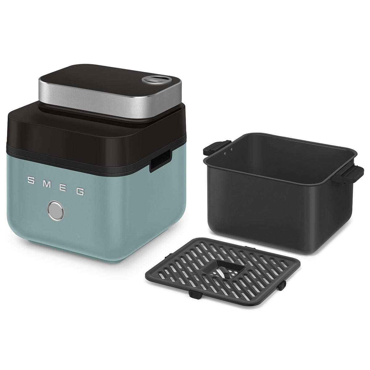 FREIDORA AIRE SMEG AFC01EGMEU 1450W 7L 10PR VERDE