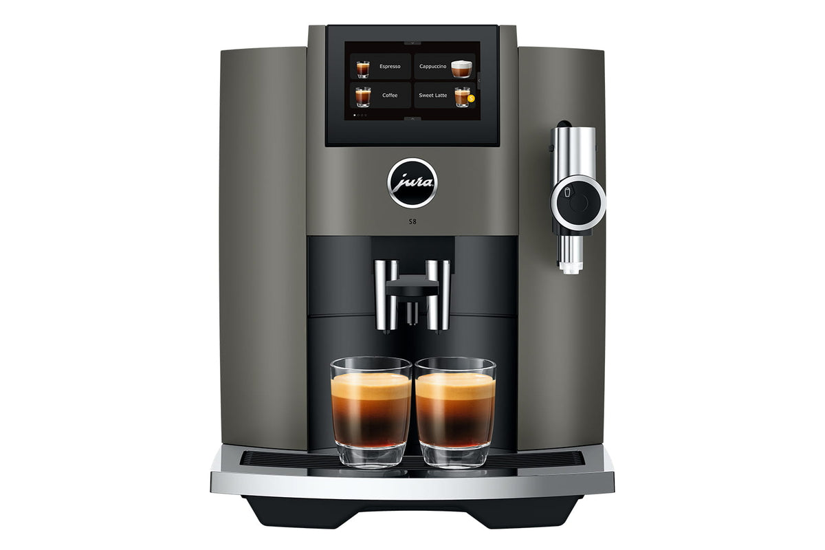 CAFET. JURA S8 DARK INOX 15480 PANT.TACTIL