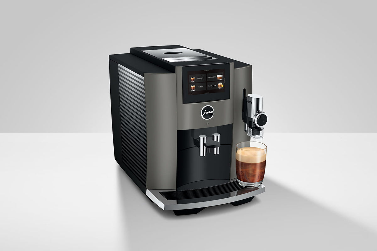 CAFET. JURA S8 DARK INOX 15480 PANT.TACTIL