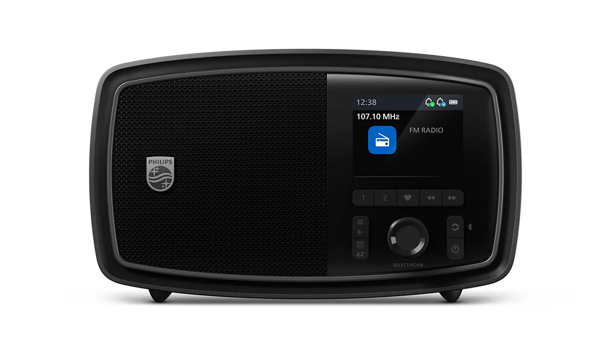 RADIO PHILIPS TAV2000FB/00 RETRO NEGRO BT FM