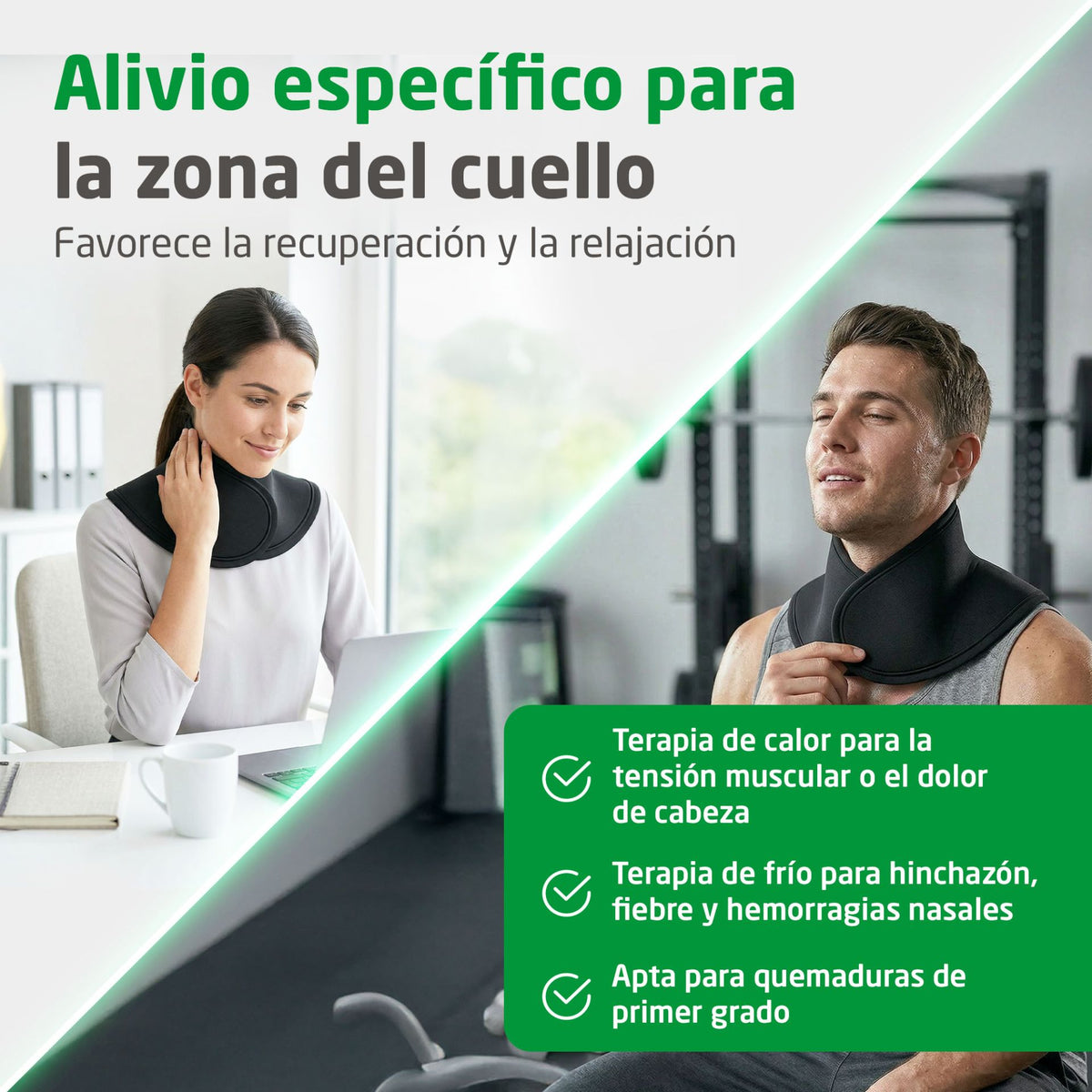 ALMOHADILLA MEDISANA GP101 CERVICAL FRIO/CALOR