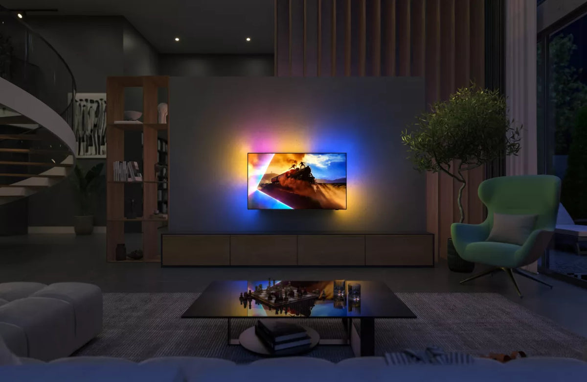 TV PHILIPS 65" 65OLED801 UHD OLED STV AMBILIGHT P5