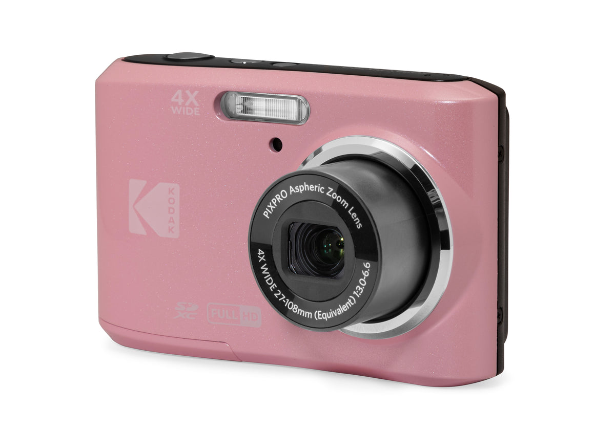 CAMARA KODAK FZ45 ROSA 16MP ZOOM OPTICO X4