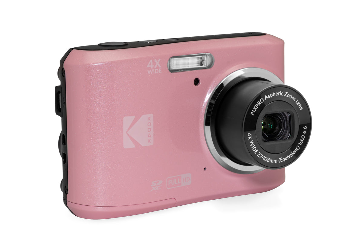 CAMARA KODAK FZ45 ROSA 16MP ZOOM OPTICO X4
