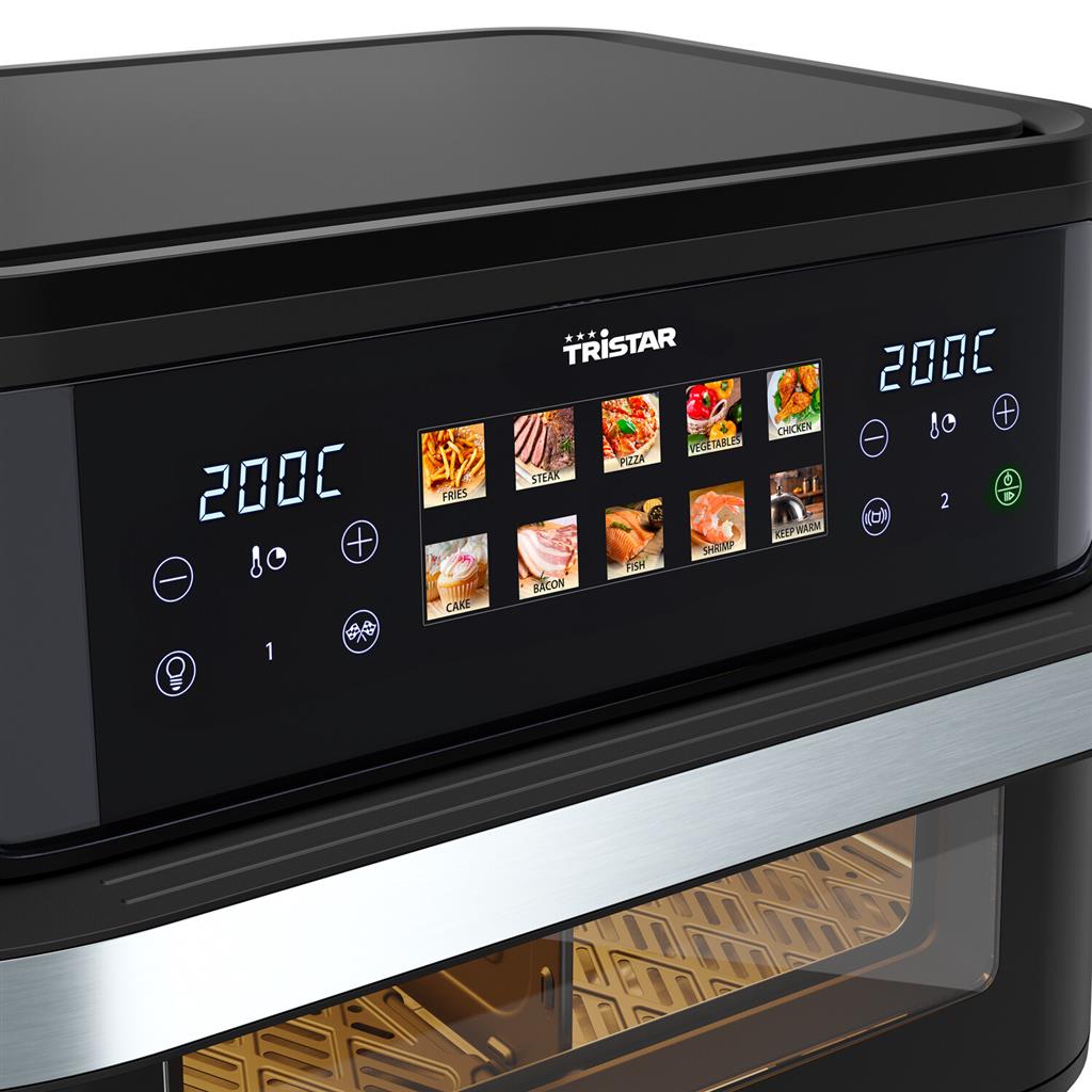 FREIDORA AIRE TRISTAR FR9078 10L DUALZONE 2800W