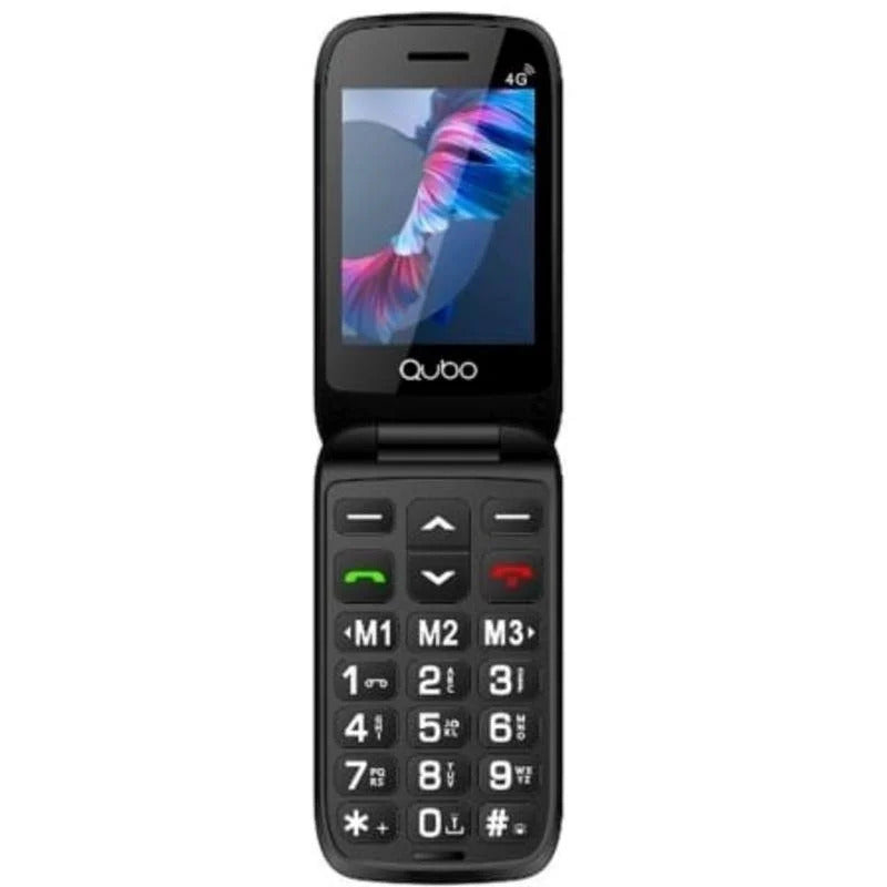 SENIORPHONE QUBO P-221RD 4G 2,8"