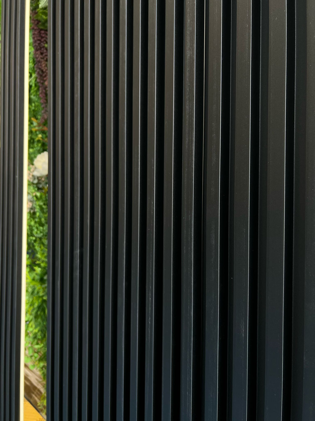 Listón decorativo PVC Negro Regular 290 x 16 cm
