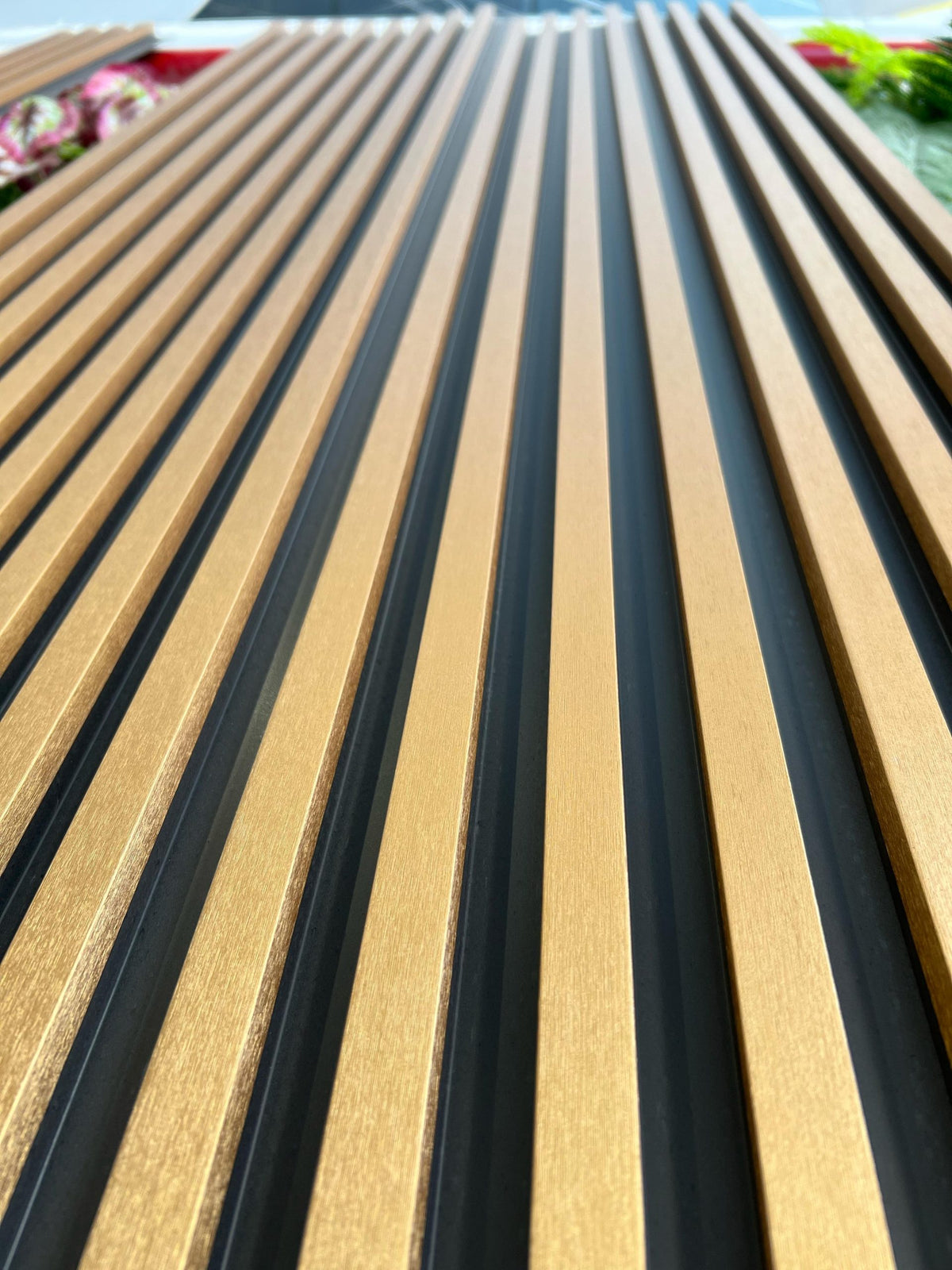 Listón decorativo PVC Dorado Pálido 290 x 16 cm