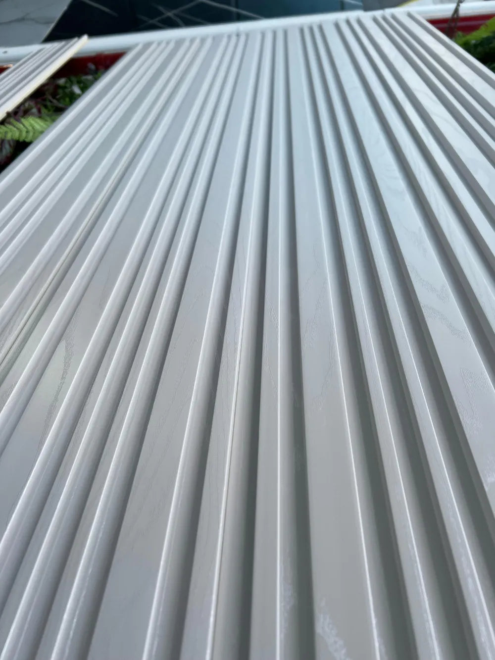 Listón decorativo PVC Mix Blanco 290 x 18 cm
