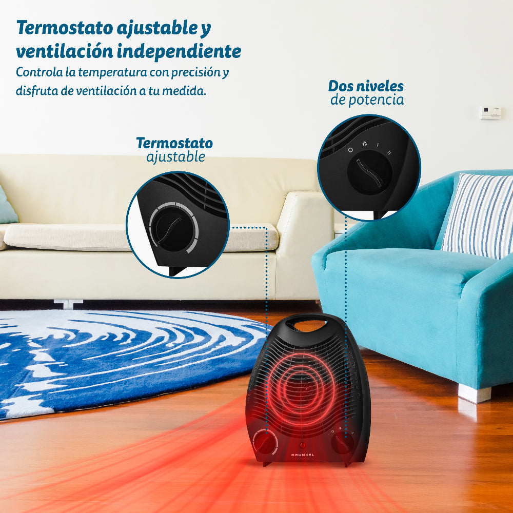 Calefactor termoventilador 2000 W Grunkel WB-2000