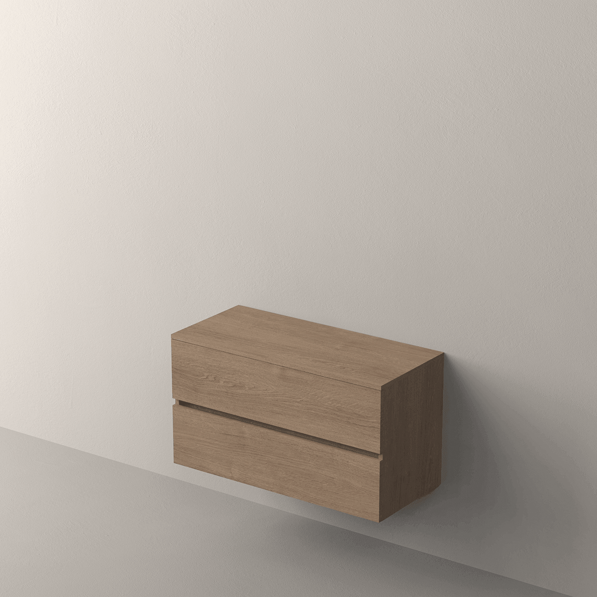 Mueble de baño suspendido Ancona acabado Madera laminada Art - NOFER