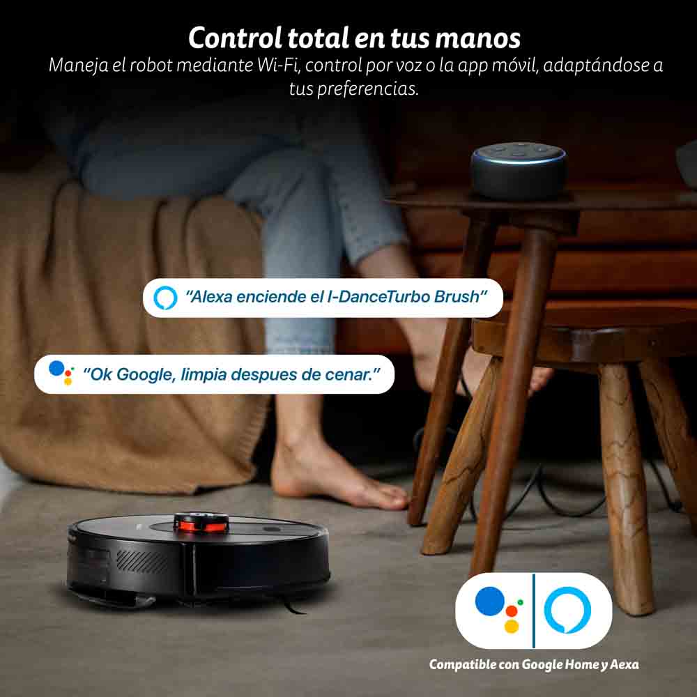 Robot aspirador con navegación láser Grunkel I-DANCERTURBOLASER