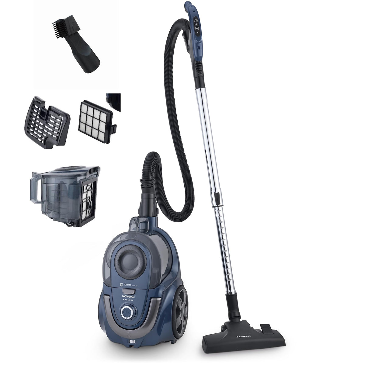 Aspirador trineo sin bolsa 21 kPa Grunkel NOVAVAC