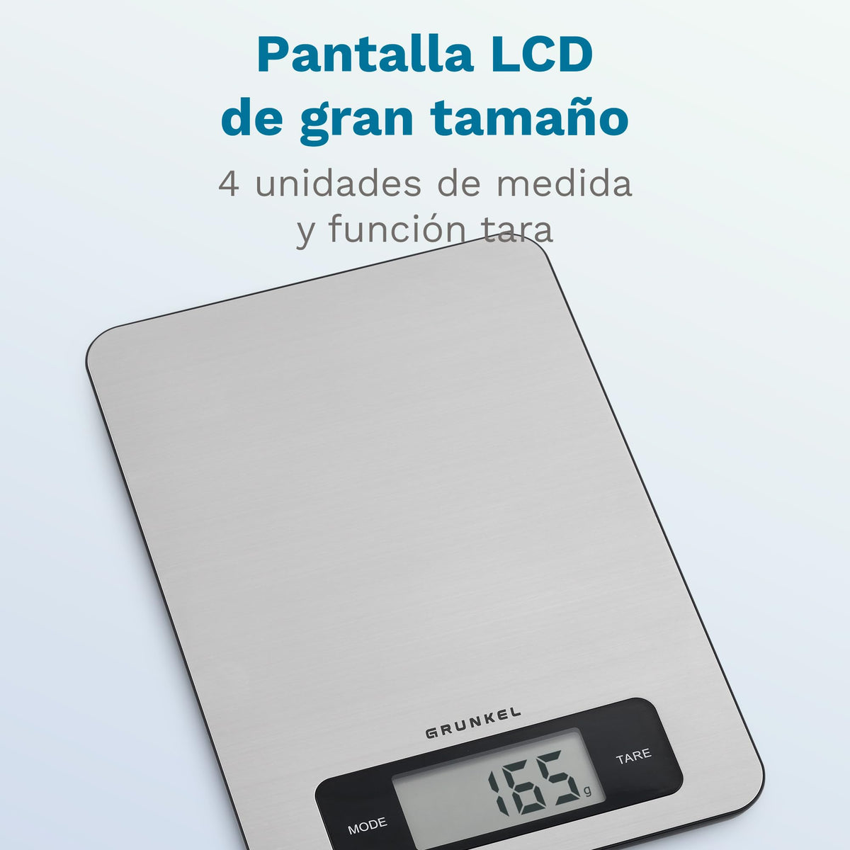 Báscula de cocina Grunkel BC-COOKXT