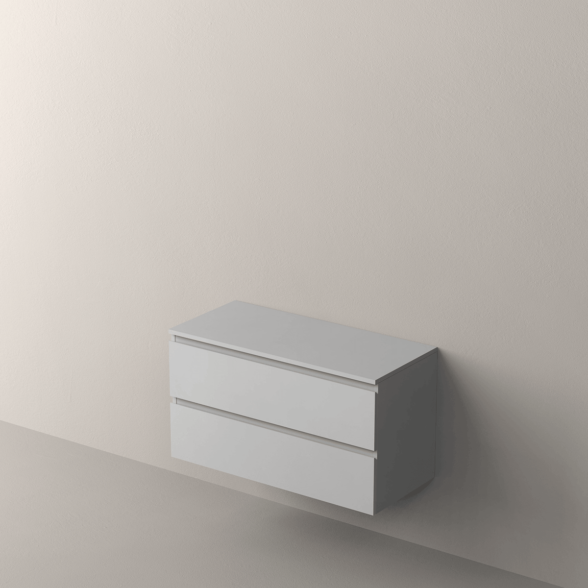 Mueble de baño suspendido Step acabado Lacado Blanco Mate - NOFER