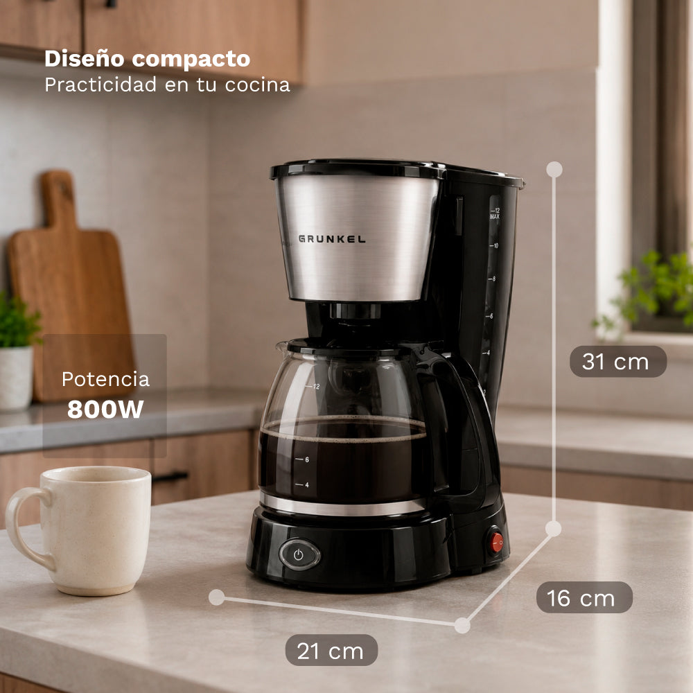 Cafetera de goteo Grunkel CAF-NAROMA