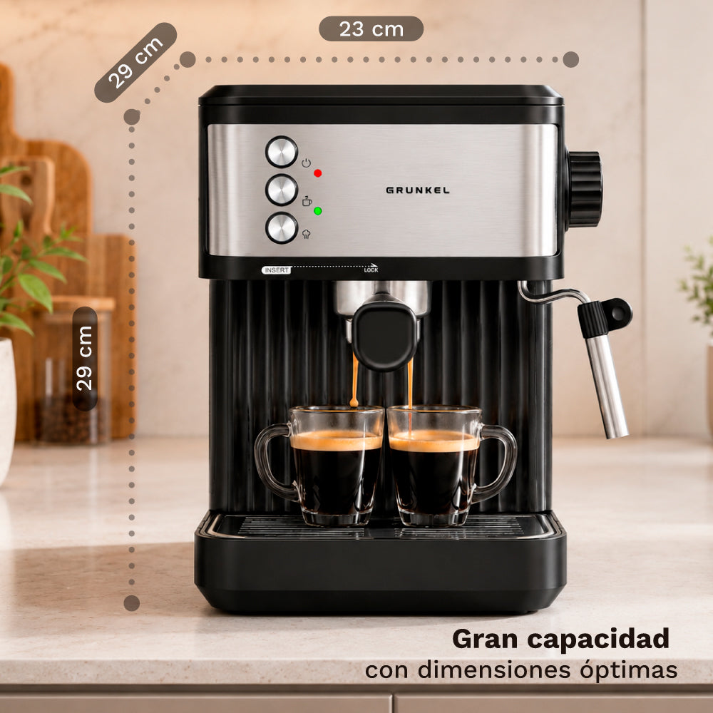 Cafetera espresso Grunkel CAFPRESSO-20AROMA