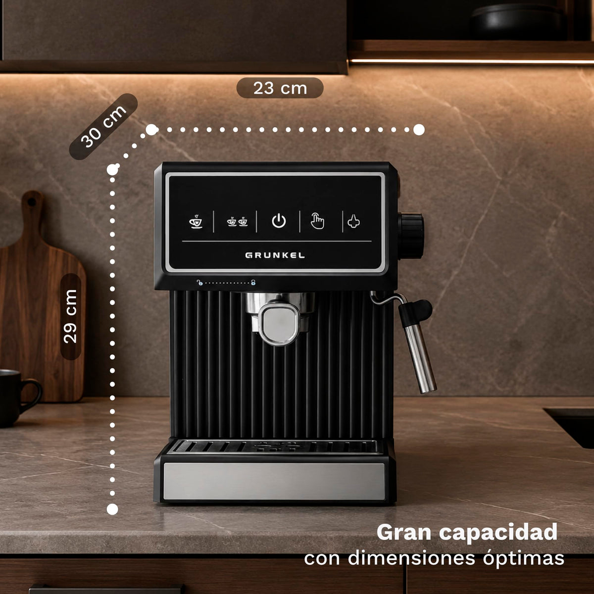 Cafetera espresso Grunkel CAFPRESSO-20PULSE