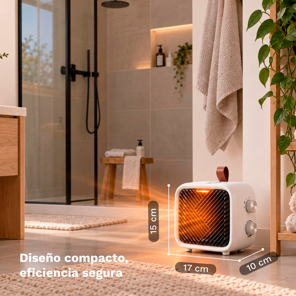 Calefactor cerámico 1500 W Grunkel CF-1500CM