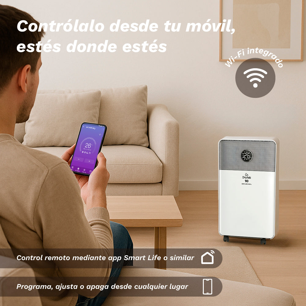Deshumidificador 10 L/día Grunkel DH-10DT