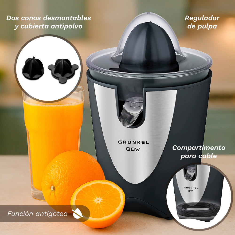 Exprimidor de cítricos Grunkel XP-VC60N