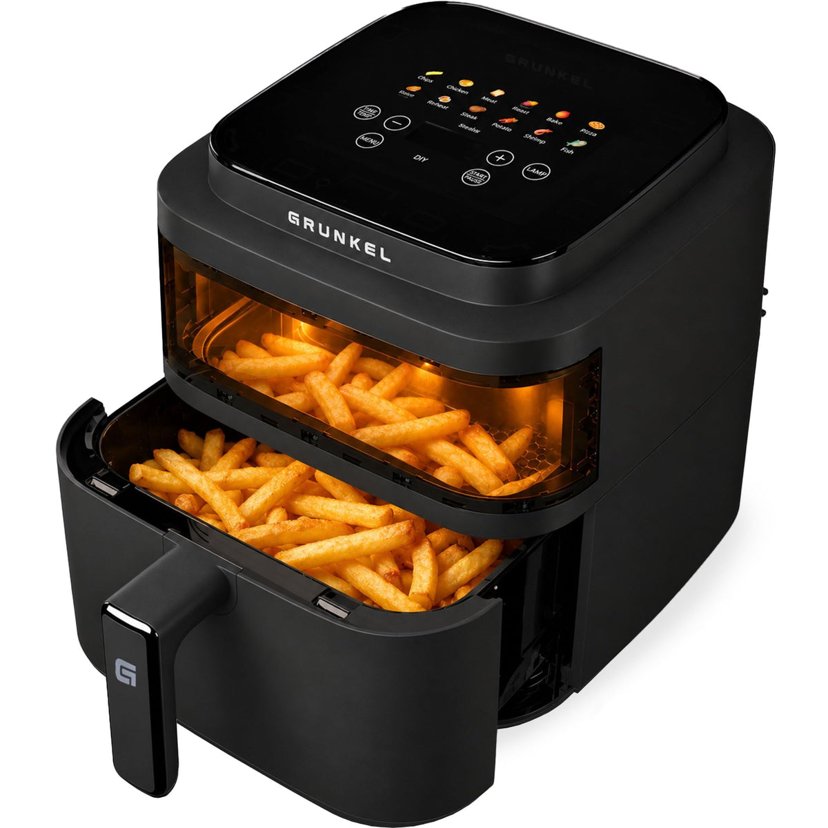 Freidora aire 6 L Grunkel BLACKLIGHTFRYER