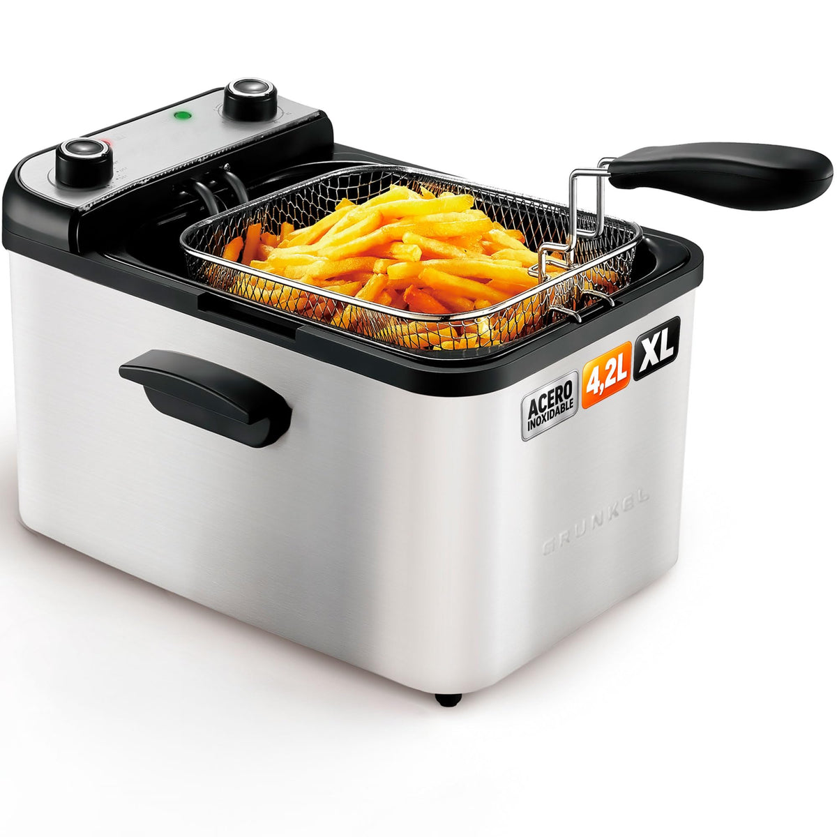 Freidora aceite 4,2 L Grunkel MAXIFRYPRO