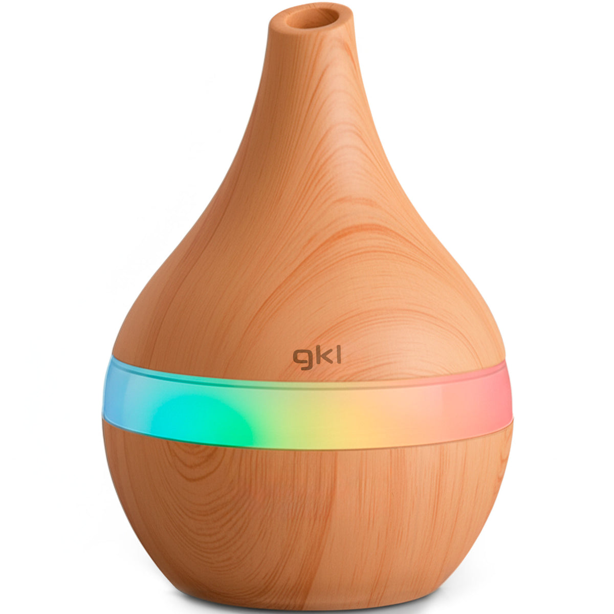 Humidificador difusor de aromas 300 ml Grunkel DIF-300M madera