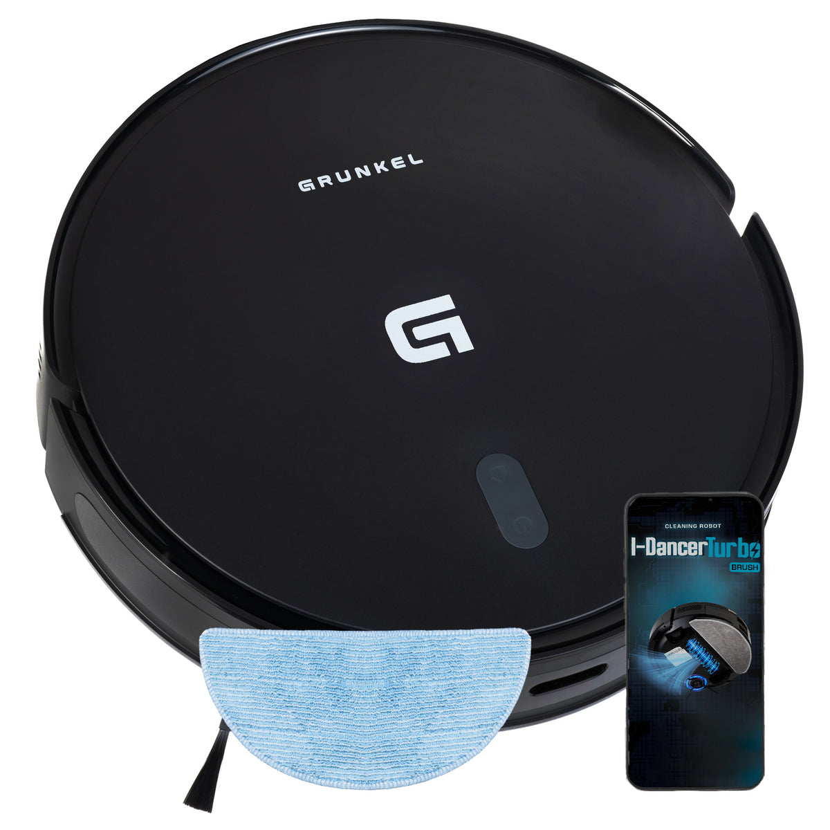 Robot aspirador con navegación láser Grunkel I-DANCERTURBOBRUSH