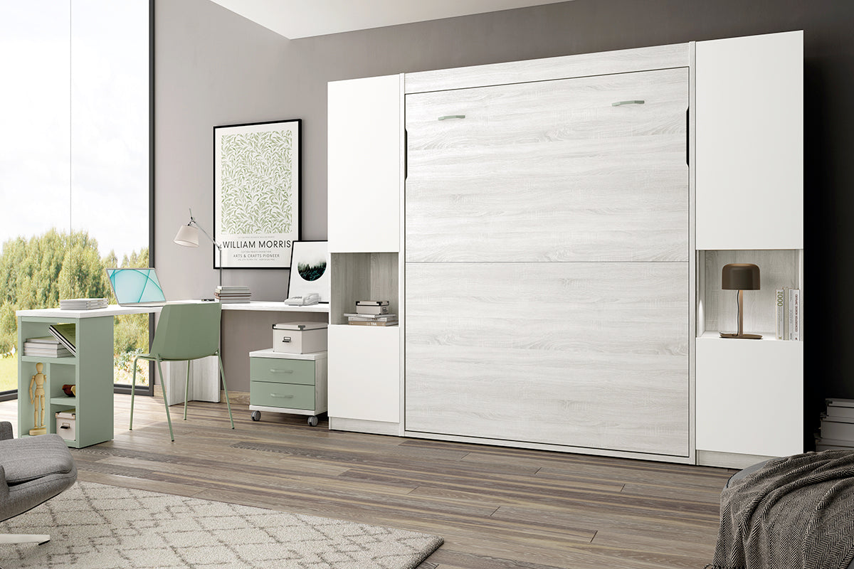 Armario 2 puertas + 1 hueco alto 218,5 cm de Muebles Azor, colección juvenil LIDER go, en el dormitorio L244