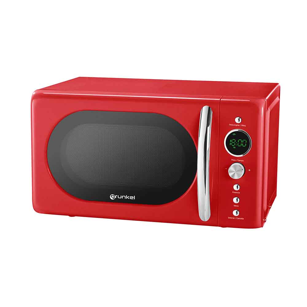 Microondas retro digital 20 L Grunkel MW-DGR